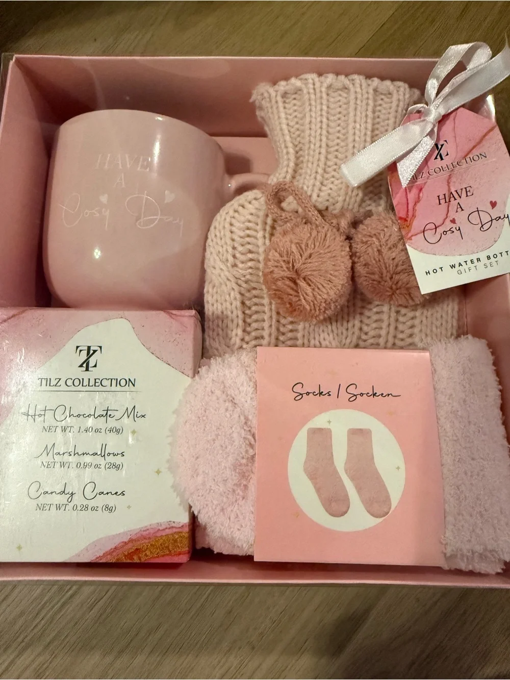 Pink Cozy Bath & Body Gift Set